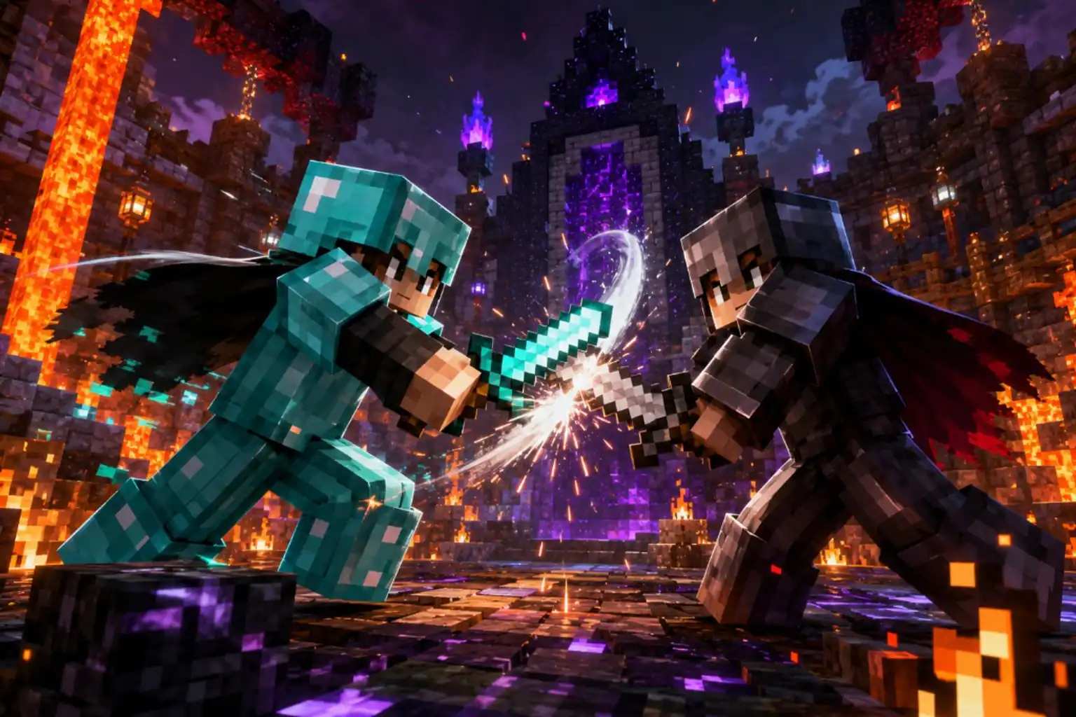 Top PvP Minecraft Servers - Player vs Player Combat