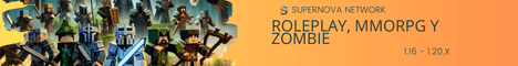 SuperNova Network Minecraft server banner