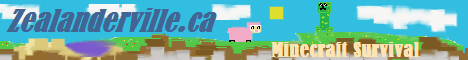 Zealanderville Minecraft server banner
