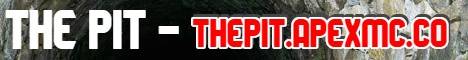 The Pit - True Anarchy Minecraft server banner