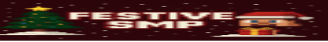 FestiveSMP Minecraft server banner