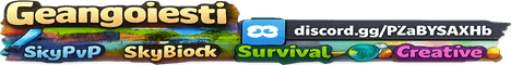 Geangoiesti Minecraft server banner