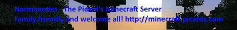 Normanotics Minecraft server banner