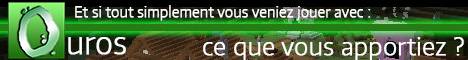 Ouros Minecraft server banner