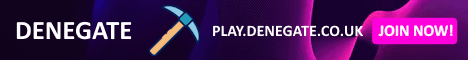 Denegate Minecraft server banner