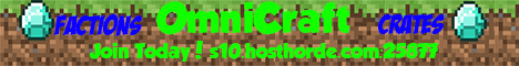 OmniCraft Minecraft server banner