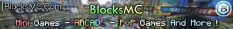 BlocksMC Minecraft server banner