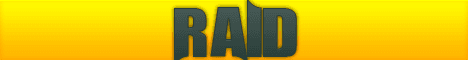 Raid Minecraft server banner