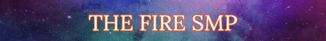 the fire smp Minecraft server banner