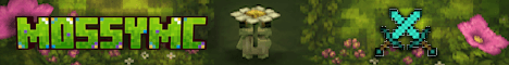 MossyMC Minecraft server banner