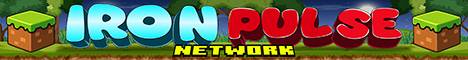 Iron Pulse Network Minecraft server banner