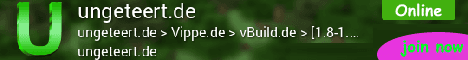 ungeteert.de Minecraft server banner
