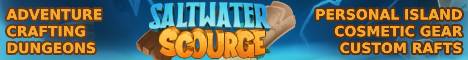 Saltwater Scourge Minecraft server banner