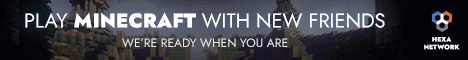 Hexa Network Minecraft server banner