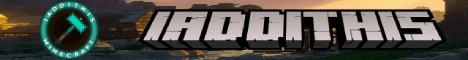 Iaddithis Minecraft server banner