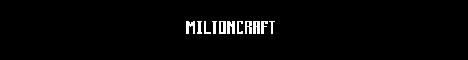 MiltoncraftOnline Minecraft server banner