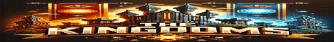 The Kingdoms Minecraft server banner