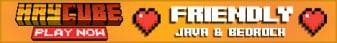 HayCube Minecraft server banner