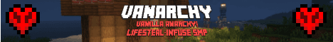 Vanarchy Minecraft server banner