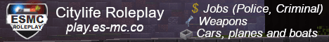 ESMC Life Roleplay Minecraft server banner