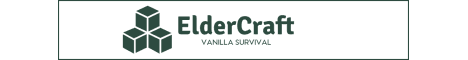 Eldercraft Minecraft server banner