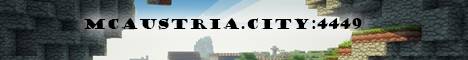 MCAustria Minecraft server banner