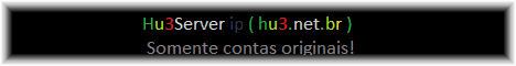 Hu3Server Minecraft server banner