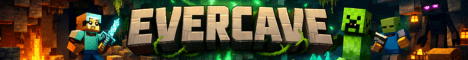 EverCave Minecraft server banner
