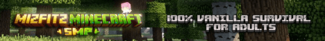Mizfitz Minecraft Minecraft server banner