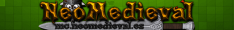 NeoMedieval4 Minecraft server banner