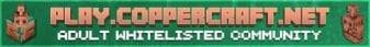 CopperCraft Minecraft server banner