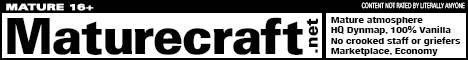 MatureCraft Minecraft server banner