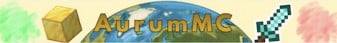 AurumMC Minecraft server banner
