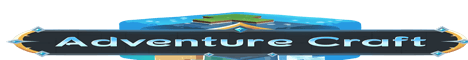 Adventure Craft Minecraft server banner