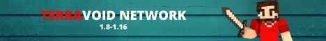 Terravoid Minecraft server banner