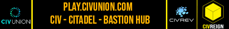 CivUnion Hub Minecraft server banner
