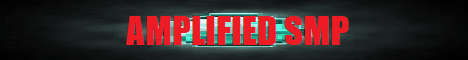 Amplified SMP Minecraft server banner