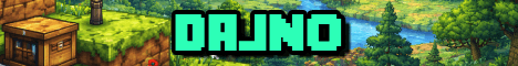 Dajno Modded Survival Minecraft server banner