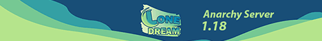 Lonedream Minecraft server banner