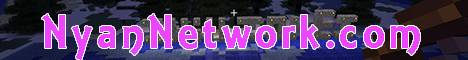 NyanNetowk.com Minecraft server banner