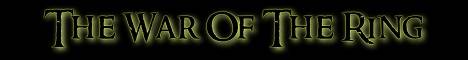 The War of the Ring MC Minecraft server banner
