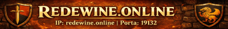 redewine Minecraft server banner