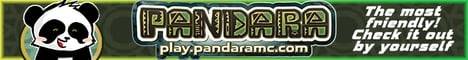 PandaraMC Minecraft server banner