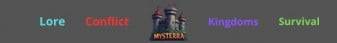 Mysterra Minecraft server banner