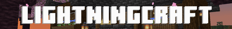 LightningCraft Minecraft server banner
