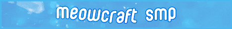 Meowcraft SMP Minecraft server banner