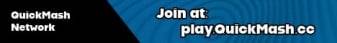 QuickMash Network Minecraft server banner