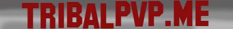 TribalPvP Minecraft server banner