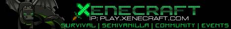 XeneCraft Minecraft server banner