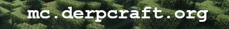 Derpcraft SMP Minecraft server banner